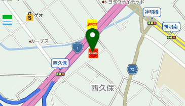 【ENEOSウイング】清水インター下りTSの地図画像