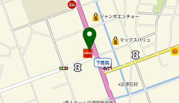 【ENEOSウイング】 沼津下香貫SSの地図画像