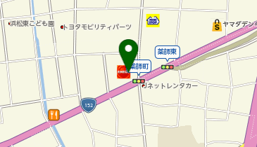 【ENEOSウイング】 セルフ天竜川SSの地図画像