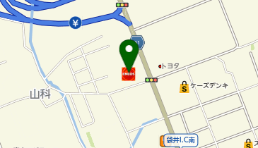 【ENEOSウイング】 袋井インターTSの地図画像