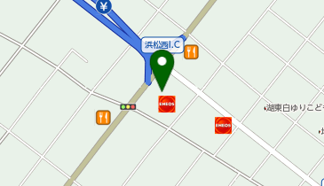 【ENEOSウイング】 浜松西インターTSの地図画像
