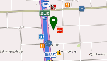【ENEOSウイング】 ルート41豊山TSの地図画像