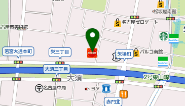 【ENEOSウイング】 若宮大通SSの地図画像