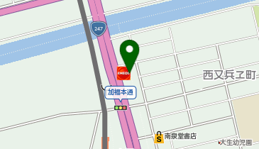 【ENEOSウイング】 加福本通TSの地図画像