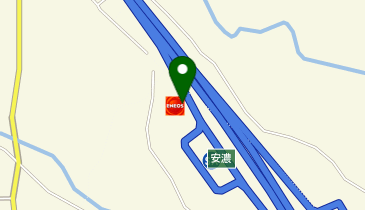 【ENEOSウイング】 伊勢自動車道(上り)安濃サービスエリアSSの地図画像