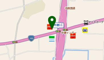 【ENEOSウイング】 Dr.Drive名阪中瀬インターTSの地図画像