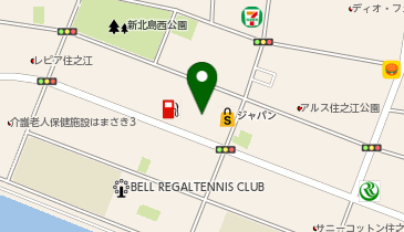 【ENEOSウイング】 大阪南港大和川通りTSの地図画像