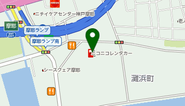 【ENEOSウイング】 神戸摩耶TSの地図画像