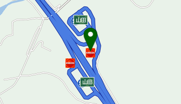 【ENEOSウイング】 大分自動車道(下り)山田サービスエリアSSの地図画像