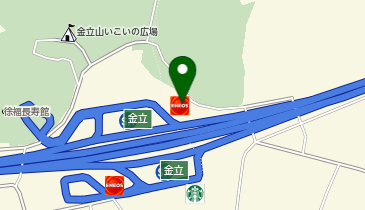 【ENEOSウイング】長崎自動車道(上り)金立サービスエリアSSの地図画像