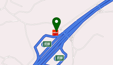 【ENEOSウイング】 九州自動車道(上り)宮原サービスエリアSSの地図画像