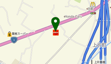 【ENEOSウイング】 八代インターTSの地図画像