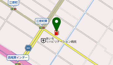 【ENEOSウイング】 江原町SSの地図画像