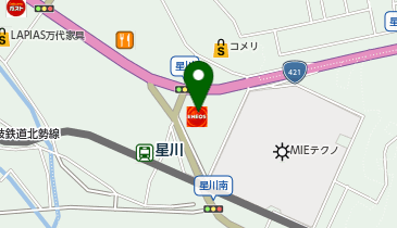 【ENEOSウイング】 桑名インターSSの地図画像