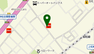 【ENEOSウイング】岸貝運輸業協同組合(岸貝SS)の地図画像