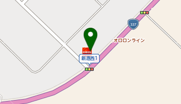 【ENEOSウイング】 石狩新港SSの地図画像