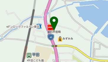 【ENEOSウイング】丸新石油店(らくらくセルフ丸新平田SS)の地図画像