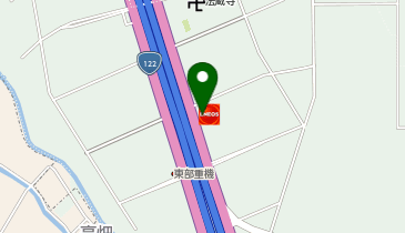 【ENEOSウイング】 ルート122岩槻SSの地図画像