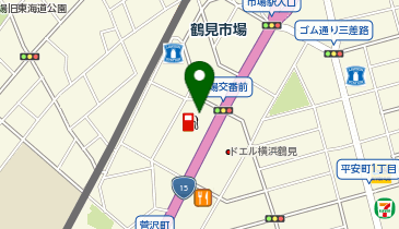 【ENEOSウイング】 鶴見SSの地図画像