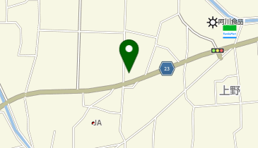 【ENEOSウイング】阿川石油(株)(上野SS)の地図画像