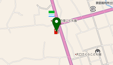 【ENEOSウイング】阿久根石油(株)(大口中央SS)の地図画像