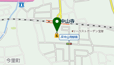 DAISO コーナンJR中山寺駅前店の地図画像