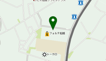 DAISO フォルテ船橋店の地図画像