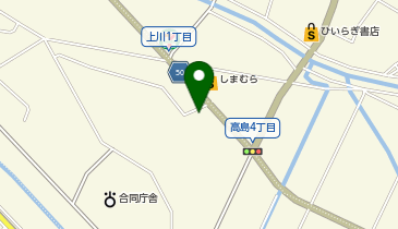 DAISO 諏訪上川店の地図画像