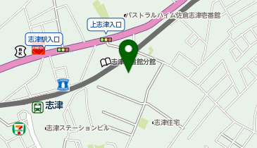 DAISO ベルク佐倉志津店の地図画像
