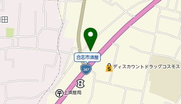 DAISO ドン・キホーテ合志店の地図画像