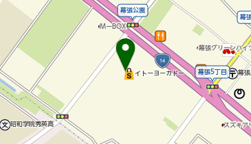 DAISO イトーヨーカドー幕張店の地図画像