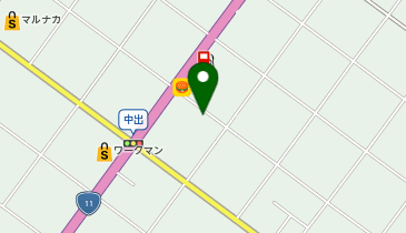 DAISO マルナカ観音寺柞田店の地図画像