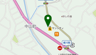 DAISO 桑名サンシティ店の地図画像