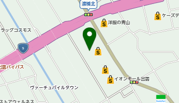 DAISO イオンモール出雲店の地図画像