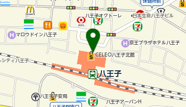 THREEPPY セレオ八王子店の地図画像