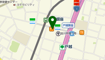 DAISO 戸越銀座店の地図画像