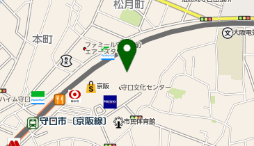 DAISO 京阪百貨店守口店の地図画像