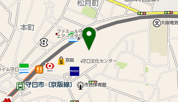 Standard Products 京阪百貨店守口店の地図画像