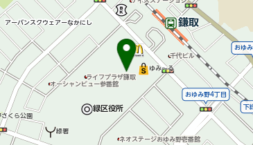 DAISO ゆみーる鎌取店の地図画像