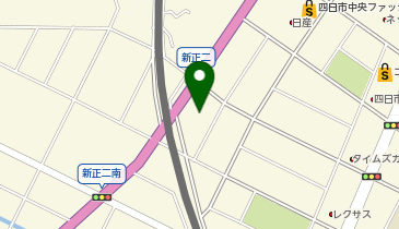 DAISO 四日市新正店の地図画像