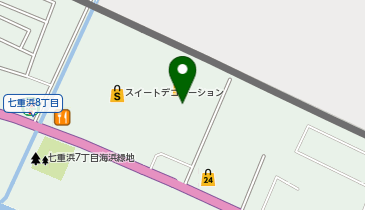 DAISO トライアル上磯店の地図画像