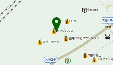 Standard Products 岩見沢タウンプラザ店の地図画像