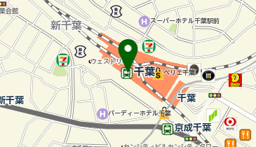 Standard Products ペリエ千葉店の地図画像