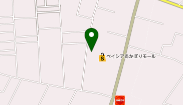 DAISO ベイシア赤堀店の地図画像