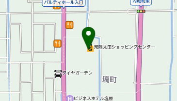 DAISO 常陸太田スクエア店の地図画像