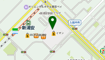DAISO イオン新浦安店の地図画像
