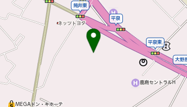 DAISO オークビレッジかみす店の地図画像