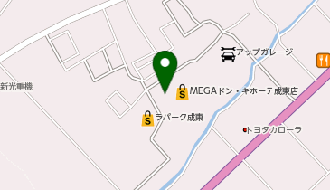 DAISO MEGAドン・キホーテ成東店の地図画像