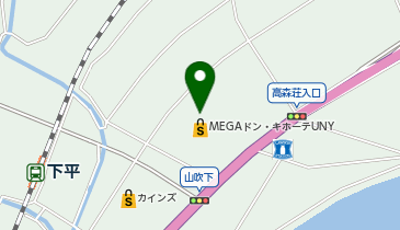 DAISO MEGAドン・キホーテUNY高森店の地図画像