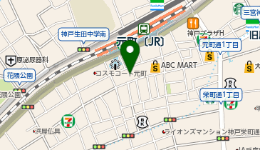 DAISO 神戸元町商店街店の地図画像